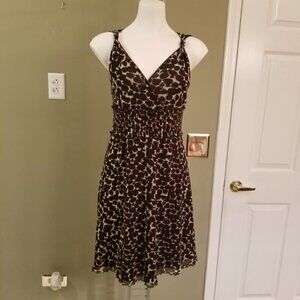 BCBGMaxAzria animal print dress (XS)
